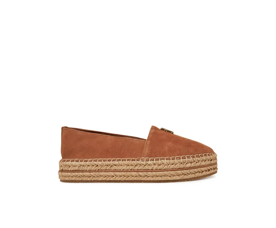 obrazek 1 Tommy Hilfiger Espadryle Suede Platform Espadrille FW0FW08586 Brązowy