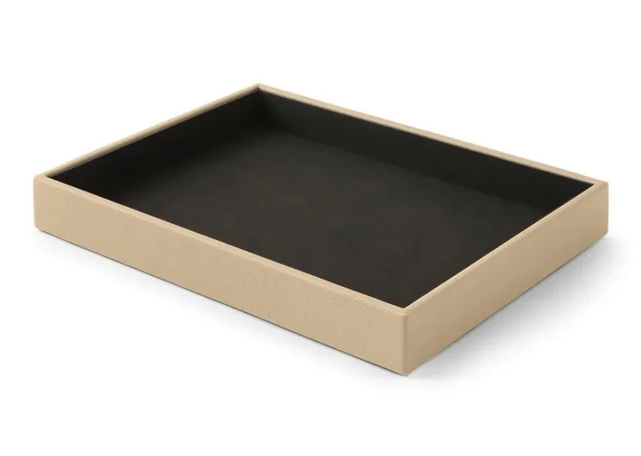obrazek 1 Taca na dokumenty Atena Beige 32x24 cm