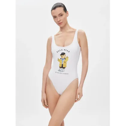 Zdjęcie Polo Ralph Lauren Strój kąpielowy 21490410 Biały