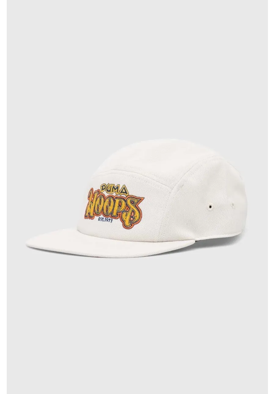 obrazek 1 Puma czapka z daszkiem Basketball 5 kolor beżowy z aplikacją 252650