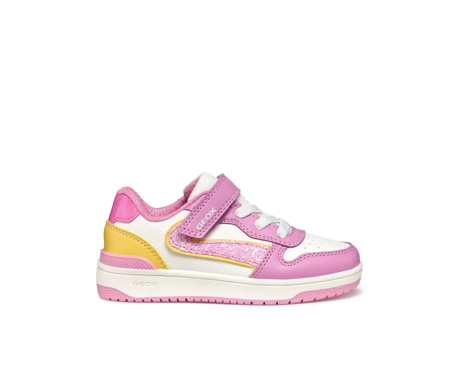 obrazek 1 Geox Sneakersy J Washiba J55HXA 0BCEW C8F2V M Różowy