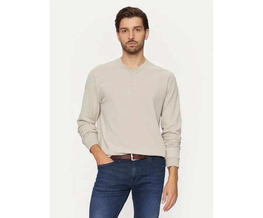 obrazek 1 Marc O'Polo Longsleeve 429 2042 52184 Beżowy Regular Fit