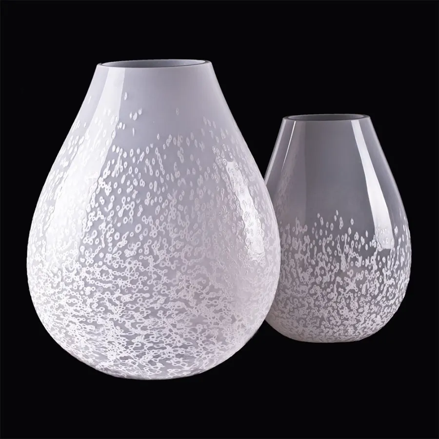 obrazek 4 Włoska lampa z wyspy Murano o deliktanym wzorze