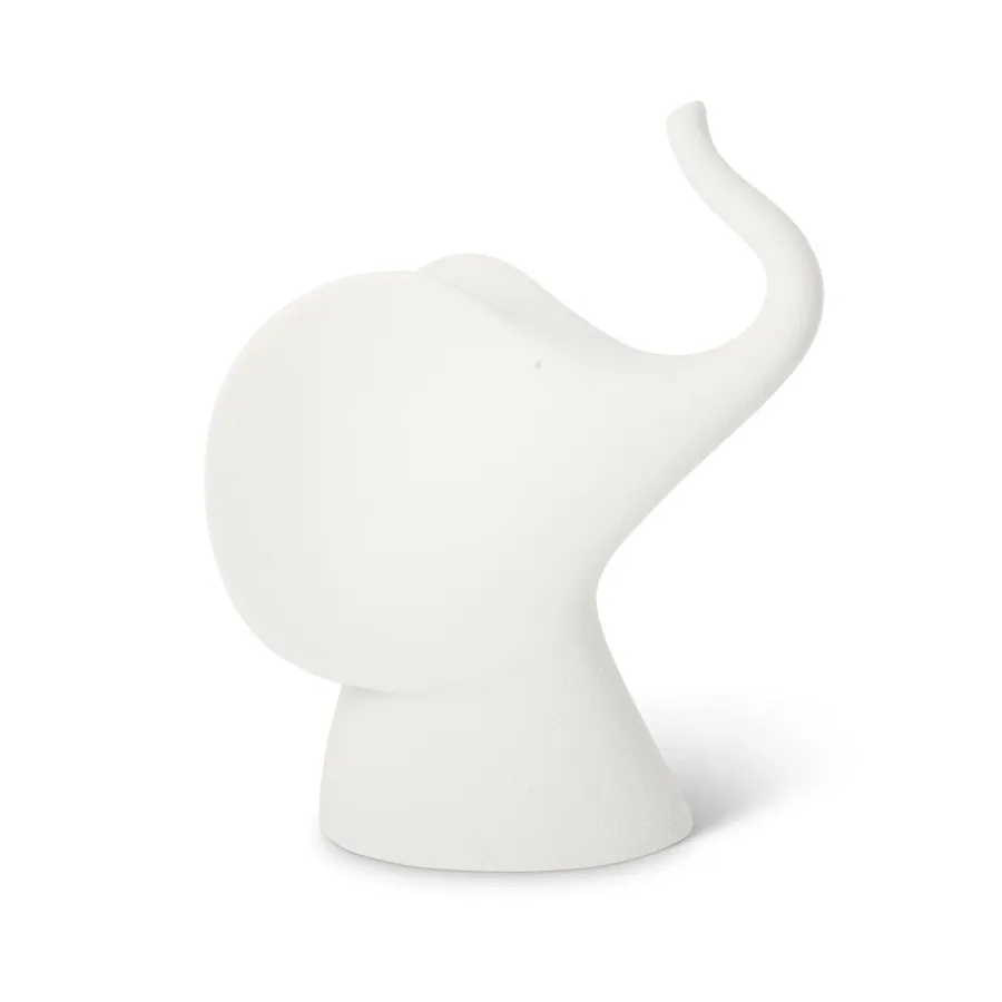 obrazek 1 Słodka ceramiczna figurka słonia jako dekoracja do domu