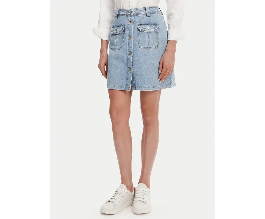 obrazek 1 JOOP! Jeans Spódnica jeansowa Rosa 30046659 Niebieski Regular Fit