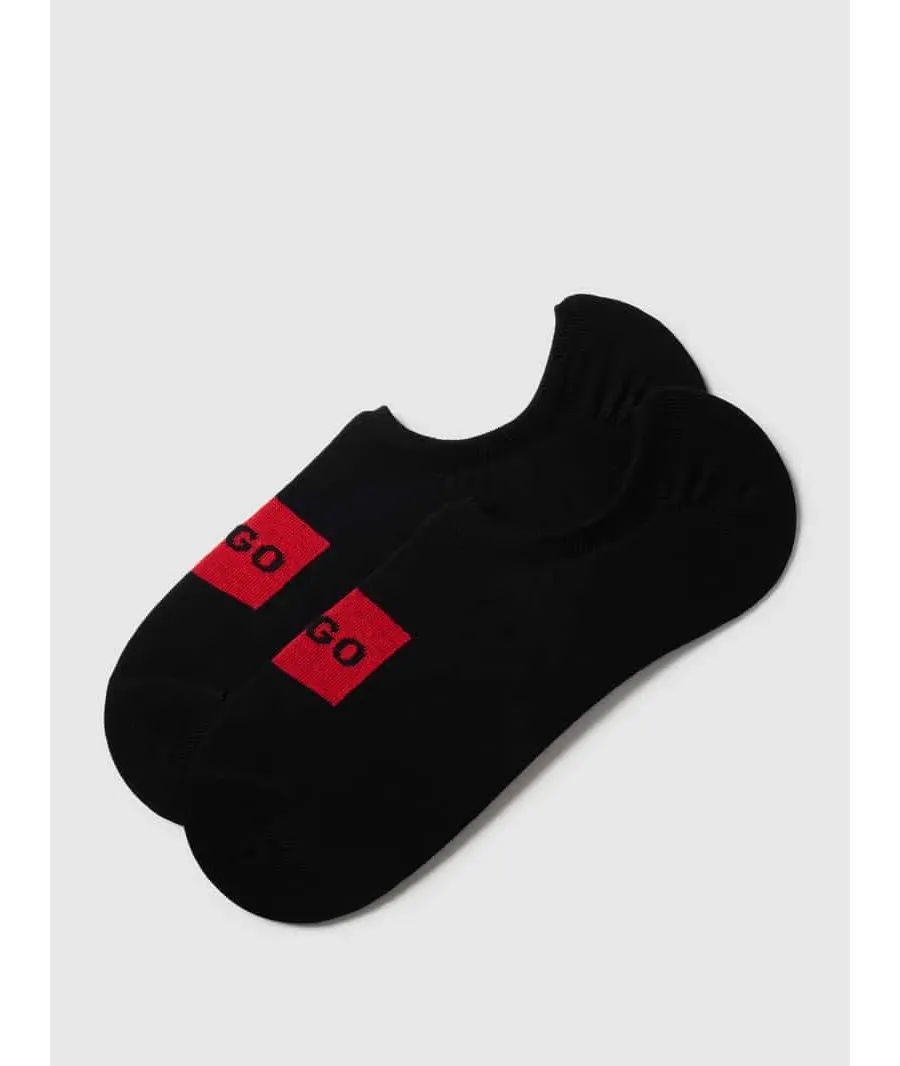 obrazek 1 Skarpetki stopki z nadrukiem z logo w zestawie 2 szt.