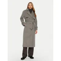 Zdjęcie ACCESS FASHION Płaszcz przejściowy 44-9001-119 Szary Relaxed Fit