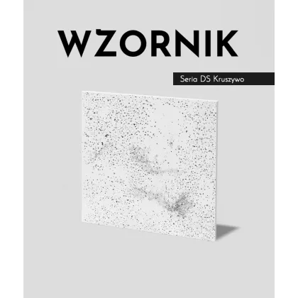 Zdjęcie Wzornik DS - (biały, srebrne kruszywo, duża porowatość) - beton architektoniczny