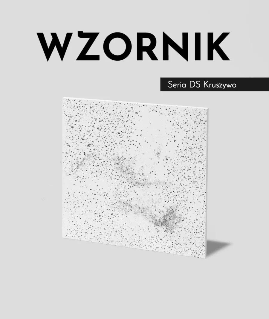 obrazek 1 Wzornik DS - (biały, srebrne kruszywo, duża porowatość) - beton architektoniczny