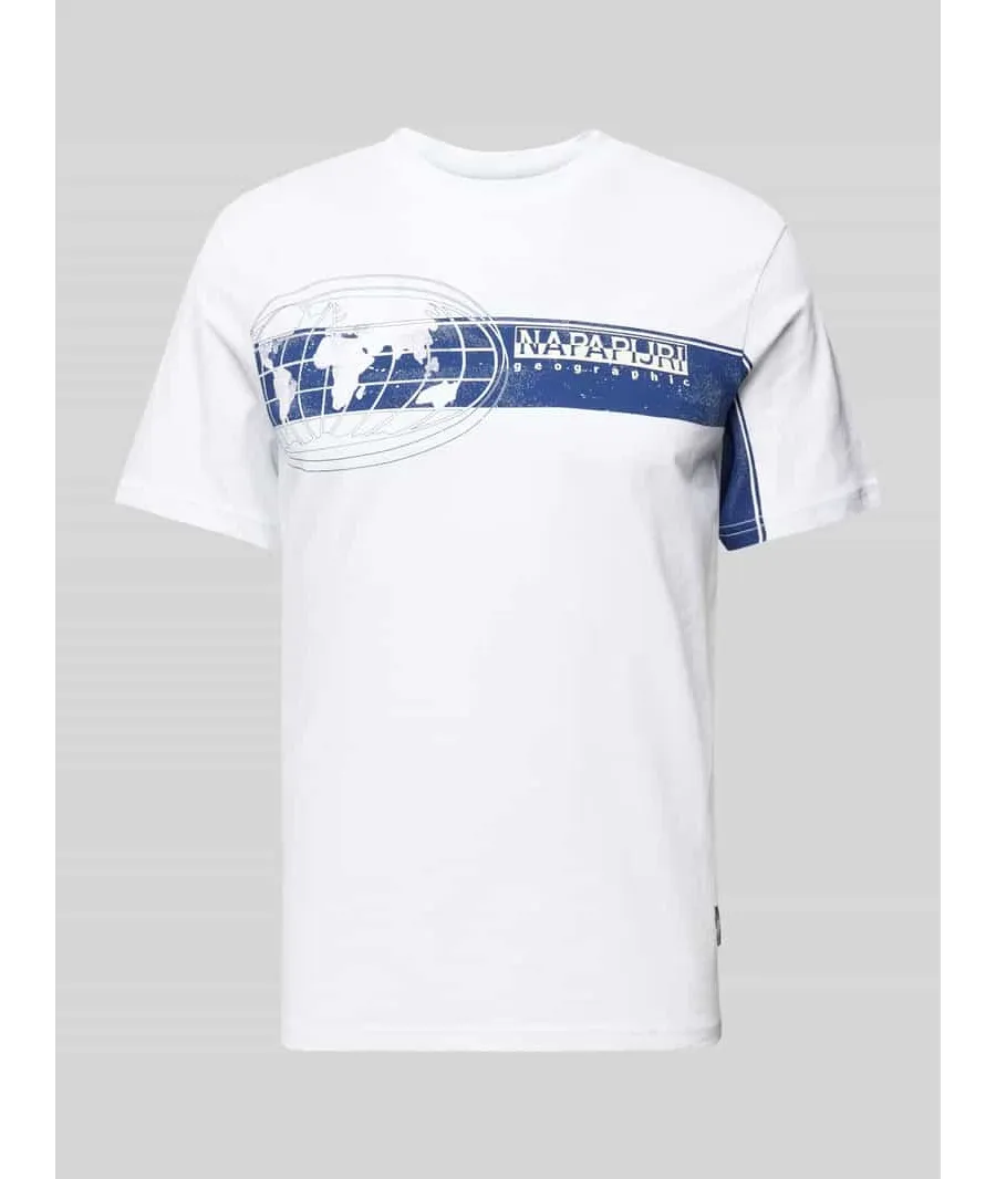 obrazek 1 T-shirt z nadrukiem z logo i motywem model ‘MANTA’