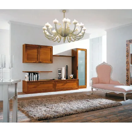 Picture Italian prestigious living room chandelier made of Murano glass - Lucevetro