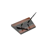 Zdjęcie Lakierowany zestaw na biurko z piórem i długopisem w komplecie