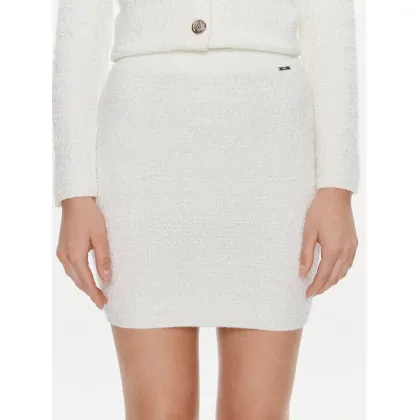 Zdjęcie Liu Jo Spódnica ołówkowa MF3294 MA34O Écru Slim Fit