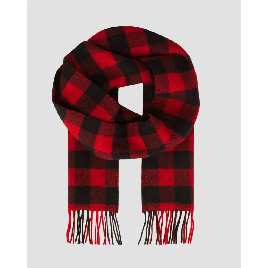 obrazek 1 Wełniany Szal Woolrich Unisex Woolen Buffalo Scarf