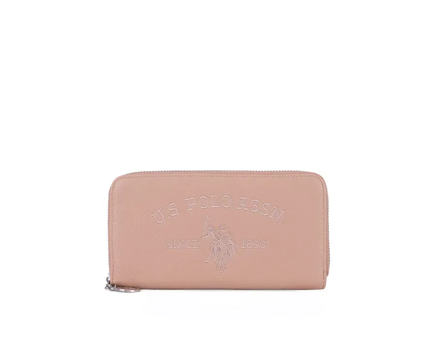 obrazek 1 U.S. Polo Assn. Duży Portfel Damski WIUXT8413WVP Beżowy