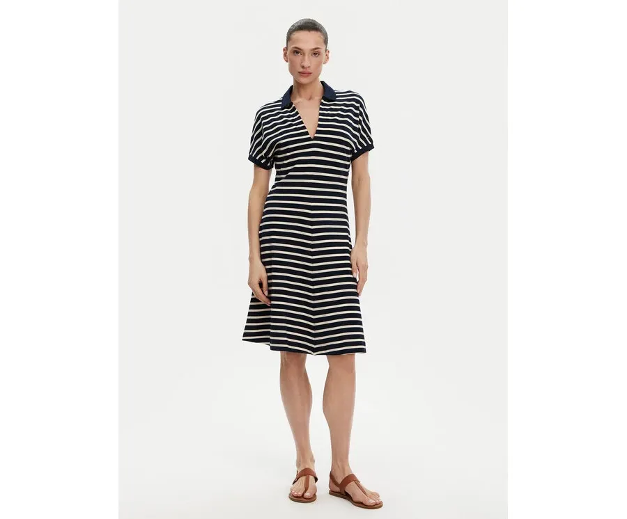 obrazek 1 Tommy Hilfiger Sukienka codzienna WW0WW44513 Granatowy Regular Fit