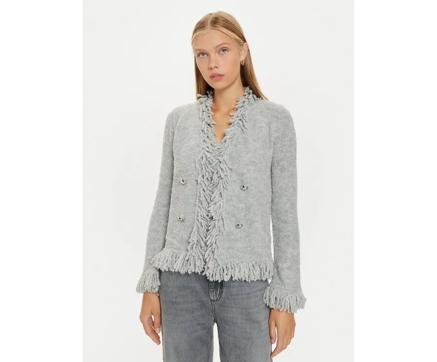 obrazek 1 Marella Kardigan Rovo 2423916104 Szary Regular Fit