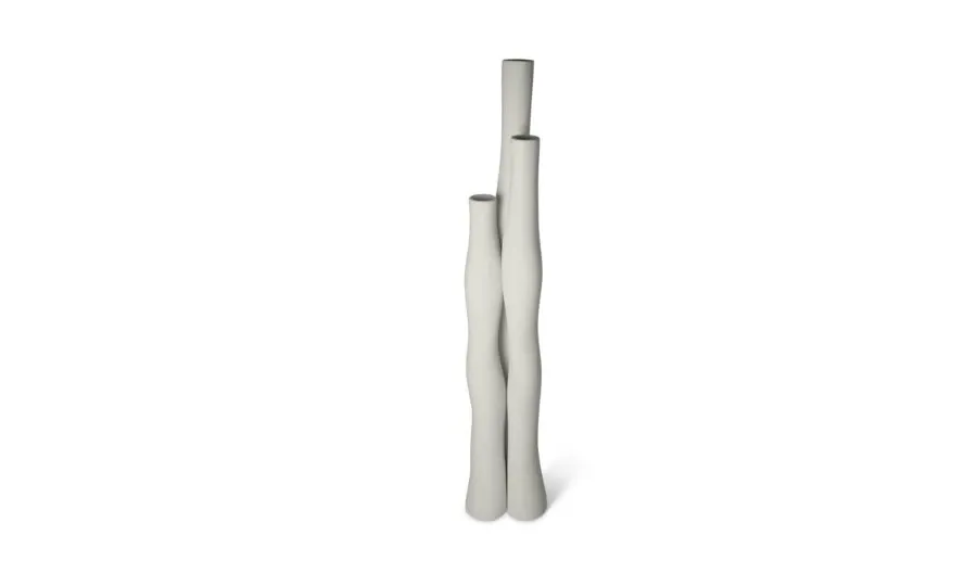 obrazek 3 Minimalistyczny wazon ceramiczny 16x16x78 cm