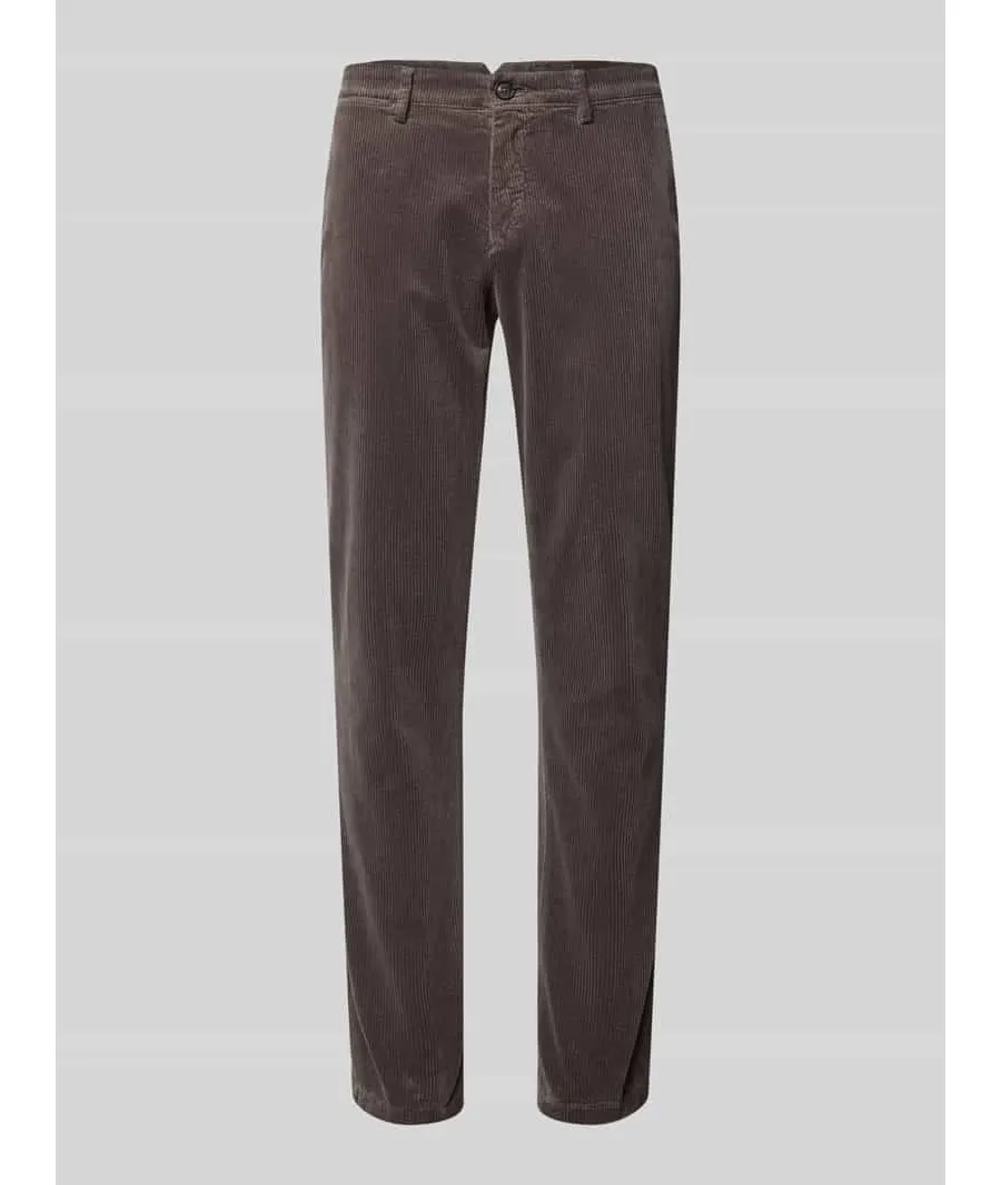 obrazek 1 Spodnie sztruksowe o kroju slim fit model ‘Subway’