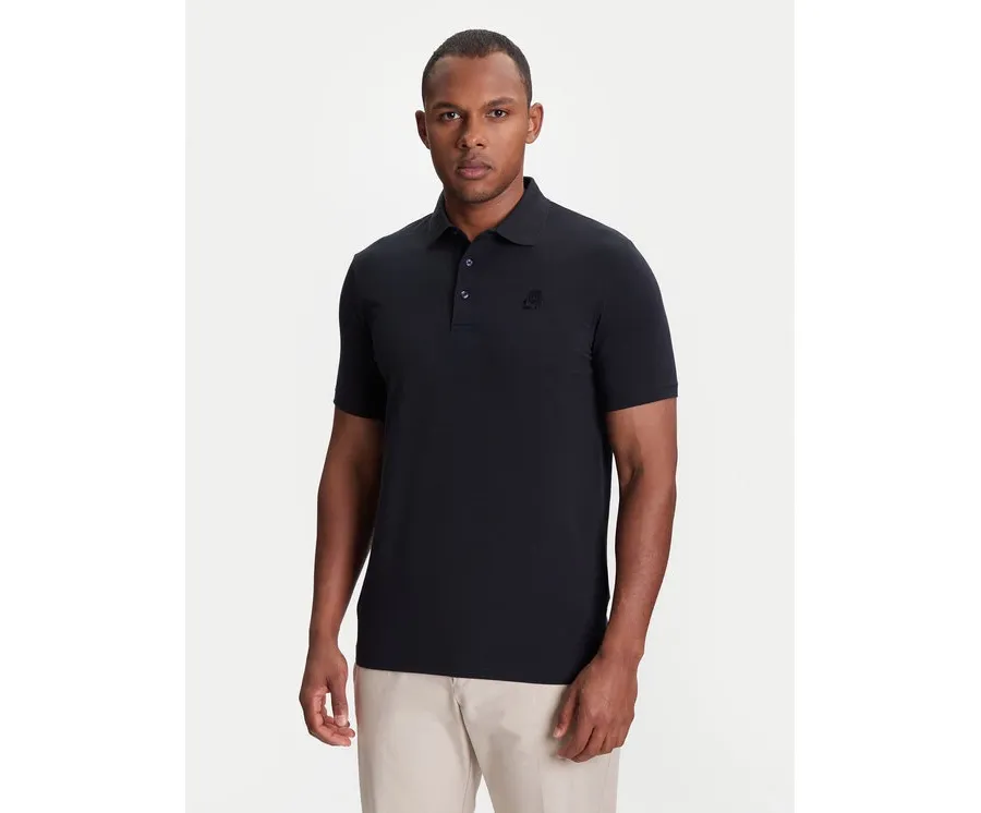 obrazek 1 KARL LAGERFELD Polo 745750 553221 Granatowy Regular Fit
