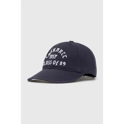 Zdjęcie Carhartt WIP czapka z daszkiem bawełniana Class of 89 Cap kolor granatowy z aplikacją I033215.00BXX