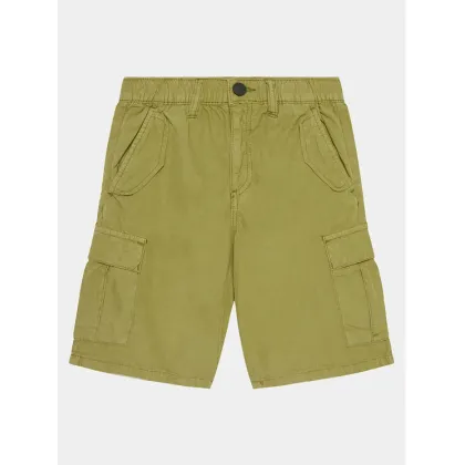 Zdjęcie Guess Szorty materiałowe L4GD23 WBHQ0 Zielony Regular Fit