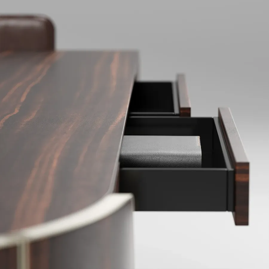 obrazek 9 Ekskluzywne modernistyczne biurko prosto z Włoch - do biura lub gabinetu