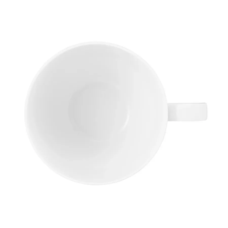 obrazek 2 Porcelanowa biała filiżanka do kawy o nowoczesnym kształcie z Niemiec - Seltmann Weiden