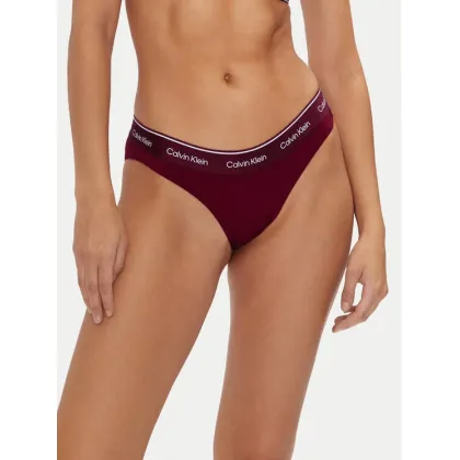 Zdjęcie Calvin Klein Swimwear Dół od bikini KW0KW02428 Bordowy