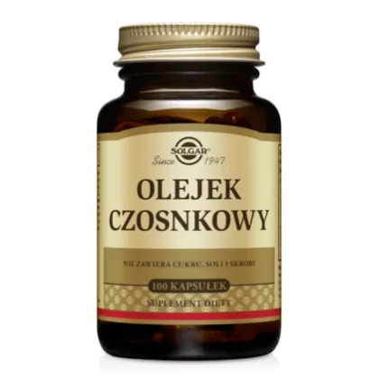 Zdjęcie Solgar Olej czosnkowy kapsułki