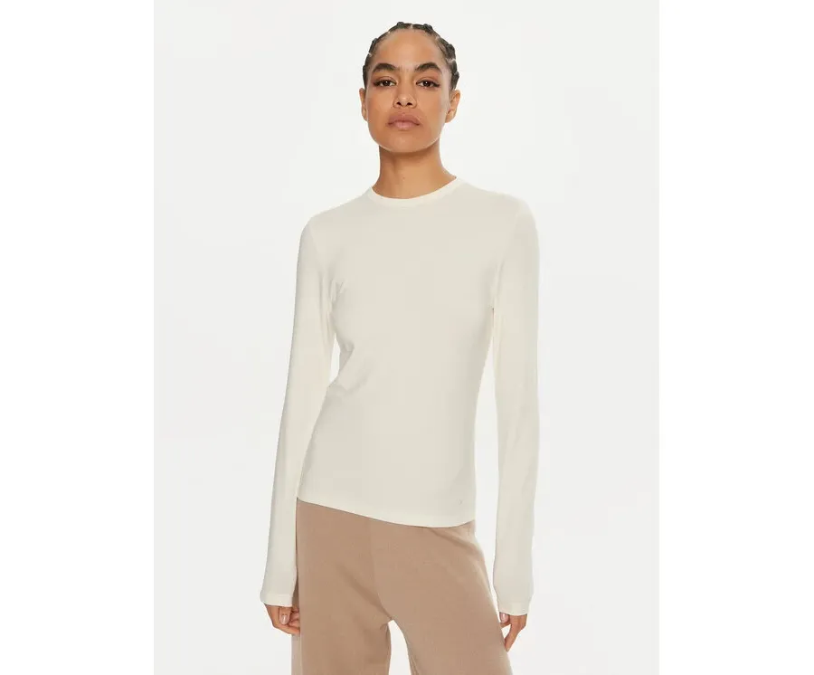 obrazek 1 Calvin Klein Bluzka K20K207745 Écru Regular Fit