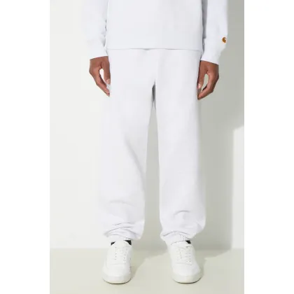 Zdjęcie Carhartt WIP spodnie dresowe Chase Sweat Pant kolor szary melanżowe I033667.00JXX