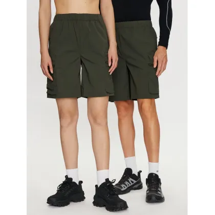 Zdjęcie Rains Szorty sportowe Tomar Shorts 19310 Zielony Regular Fit