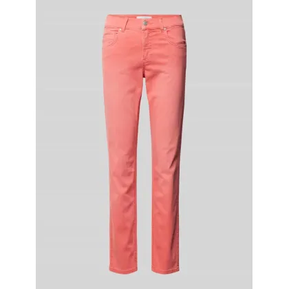 Zdjęcie Jeansy o kroju slim fit z 5 kieszeniami model ‘Cici’