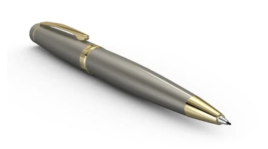 obrazek 1 Prezentowy ołówek automatyczny 0,7 mm w satynowo szarej tonacji