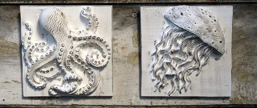 obrazek 5 Ceramiczna tabliczka ścienna z kaktusami - Virginia Casa