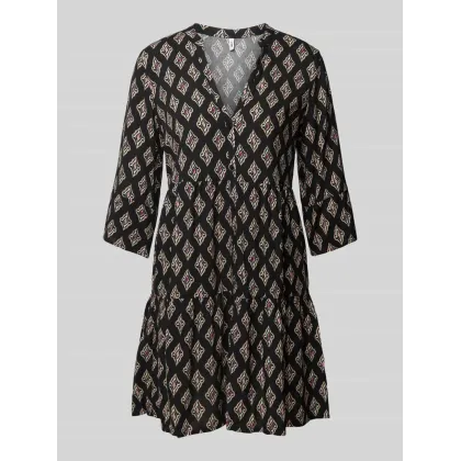 Zdjęcie Sukienka mini z dekoltem w serek model ‘NOVA LIFE THEA’