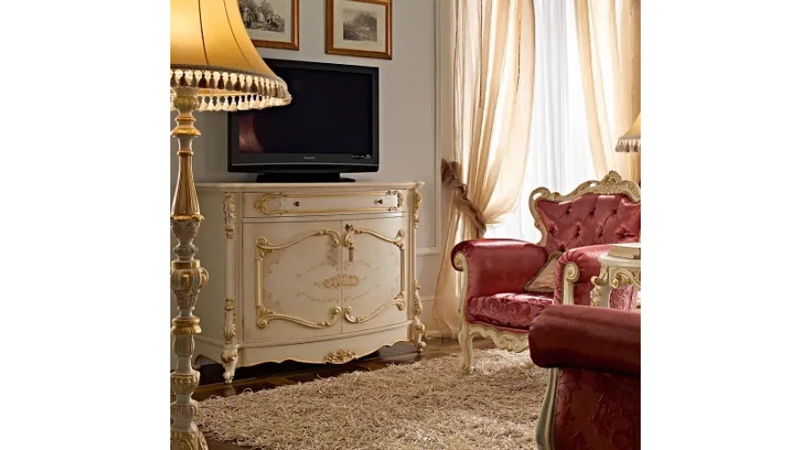 obrazek 2 Barokowa szafka na telewizor do salonu