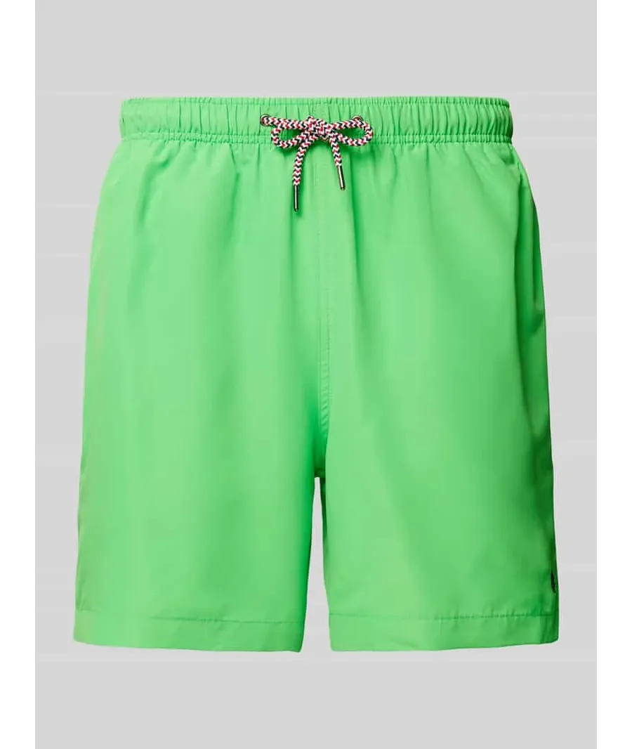 obrazek 1 Spodenki kąpielowe o kroju regular fit z tunelem