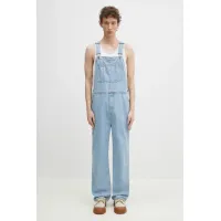 Zdjęcie Dickies ogrodniczki jeansowe Dickies Classic Denim Bib Vintage Aged Blue męskie kolor niebieski DK0A4XYAC151
