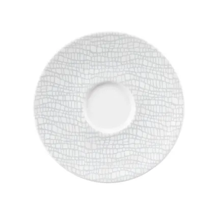 Zdjęcie Porcelanowy mały spodek pod filiżankę 13,5 cm zdobiony oryginalnym motywem - Seltmann Weiden