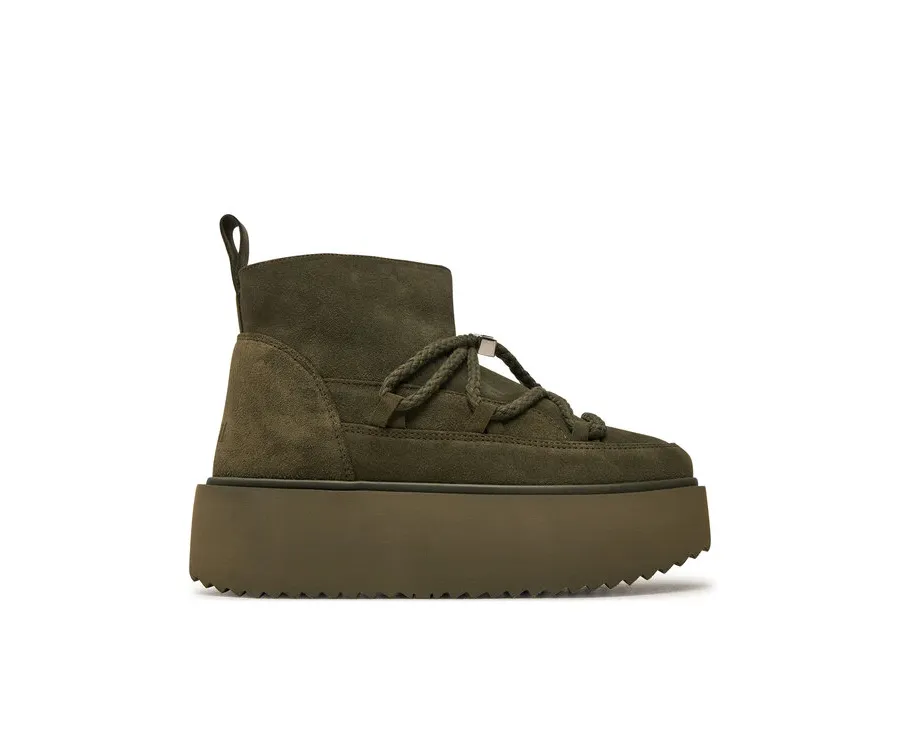 obrazek 1 Inuikii Śniegowce Classic Low Platform 75204-004 Khaki