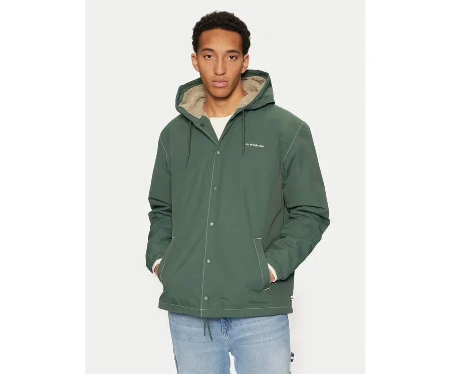 obrazek 1 Quiksilver Kurtka przejściowa Rain Cloud EQYJK04110 Zielony Regular Fit