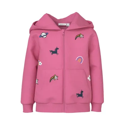 Zdjęcie NAME IT Bluza 13221692 Różowy Regular Fit