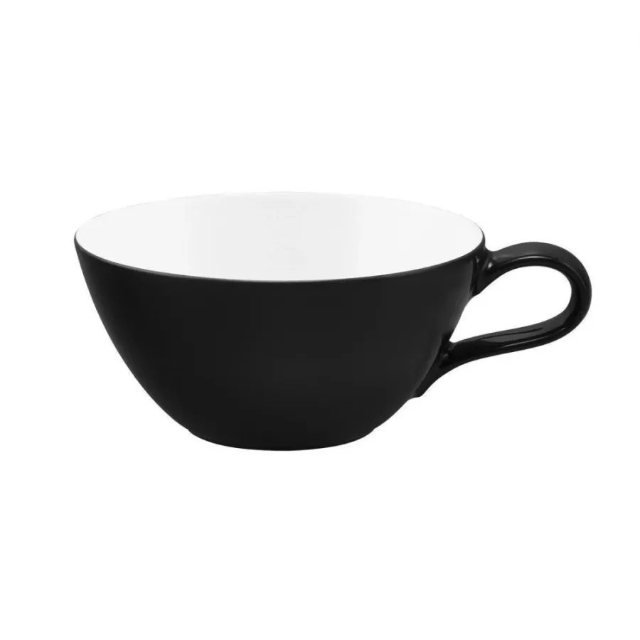 obrazek 1 Porcelanowa filiżanka do herbaty w stylowym czarnym kolorze - Seltmann Weiden