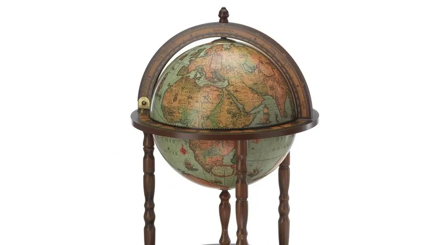 picture 2 Zoffoli Laccato 40 cm Laguna bar globe with storage