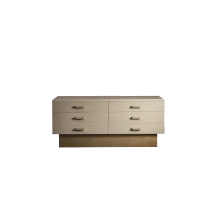 Zdjęcie Elegancka podwójna komoda z 6 szufladami do wyjątkowego wnętrza – Daytona