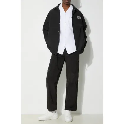 Zdjęcie Rains spodnie dresowe Kano Pants Regular kolor czarny gładkie 19200.01