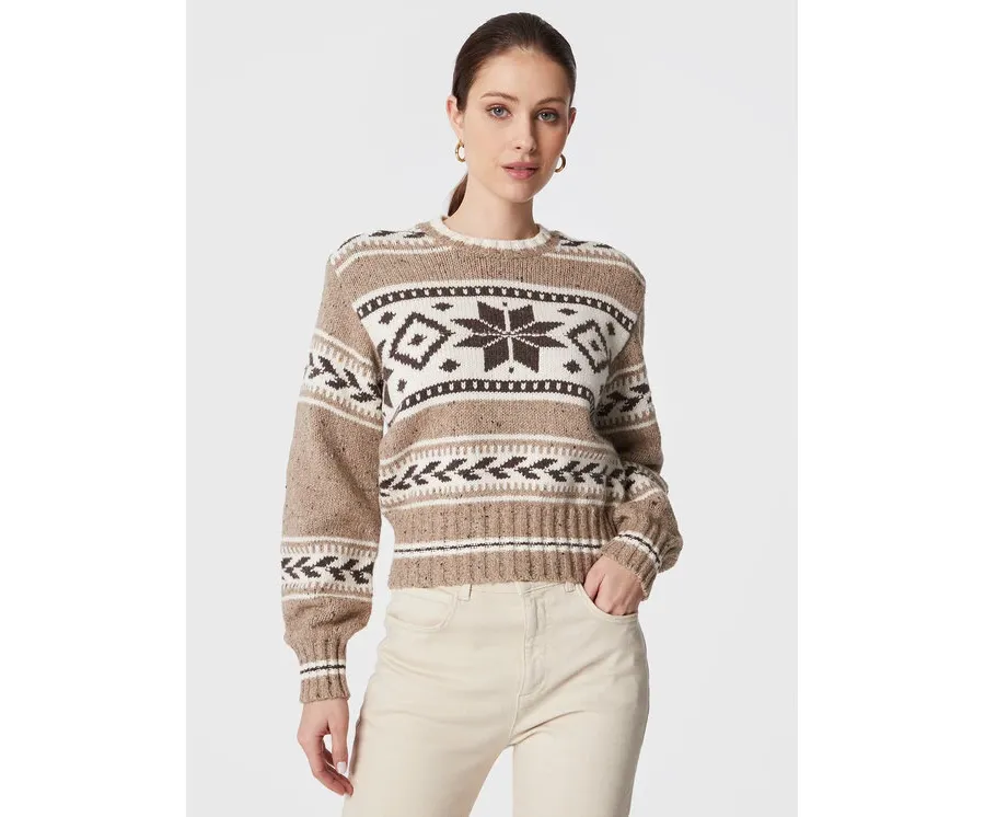 obrazek 1 Polo Ralph Lauren Sweter 211881628 Beżowy Regular Fit