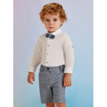 Zdjęcie Abel & Lula Komplet koszula i szorty materiałowe 5227 Kolorowy Regular Fit